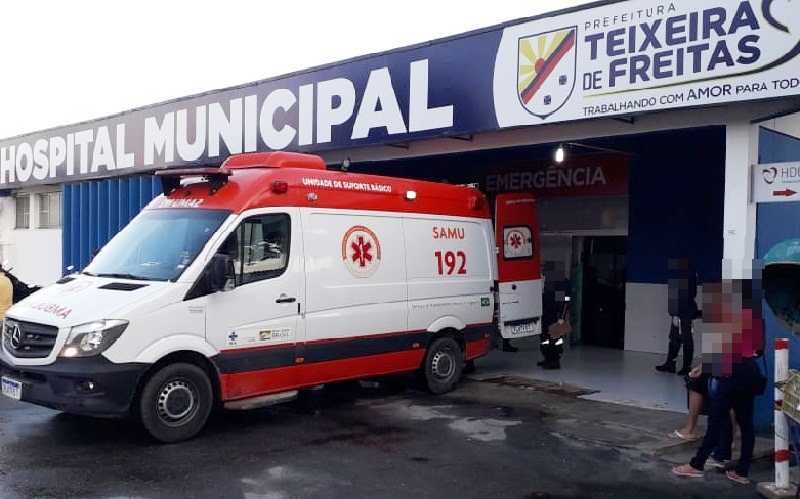 Teixeira: Homem baleado no Bairro Liberdade recebe atendimento de emergência