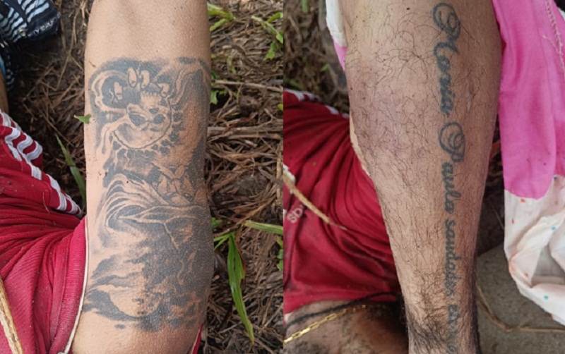 Homem é assassinado a pedradas em Posto da Mata e corpo segue sem identificação no IML: Veja tatuagens