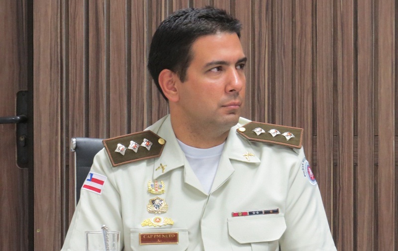 Comandante da Polícia Militar de Teixeira de Freitas é promovido ao posto de Major
