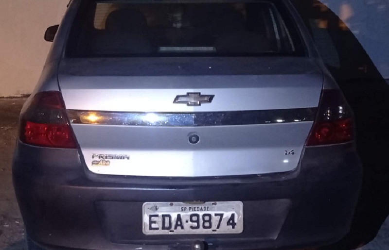 PM recupera veículo com restrição de furto no Bairro Castelinho em Teixeira: Motorista foi conduzido à delegacia