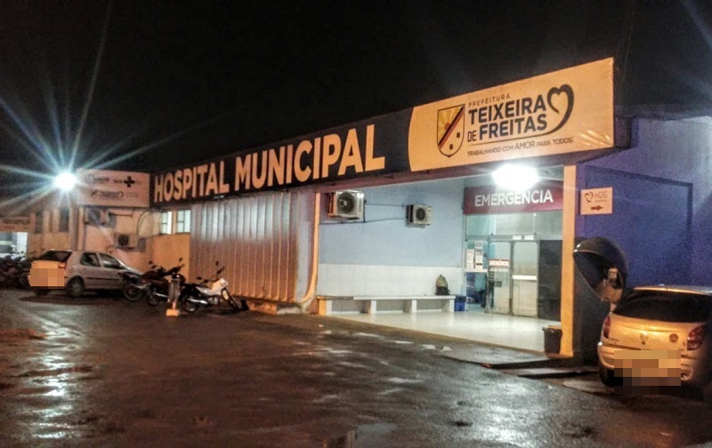 Homem é baleado em Itabatã e luta pela vida no Hospital de Teixeira de Freitas