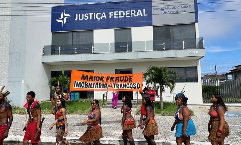 Justiça Federal nega suspensão de leilão de área reivindicada por indígenas em Trancoso