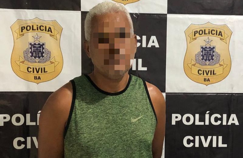 Pai acusado de estuprar filha portadora de necessidades especiais é preso em Teixeira de Freitas