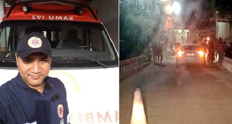 Condutor do Samu morre ao colidir moto contra ponte no centro de Itagimirim