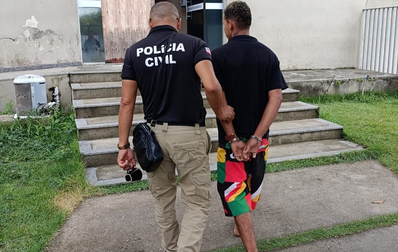 POLICIA CIVIL PRENDE INTEGRANTE DE FACÇÃO E FORAGIDO DA JUSTIÇA POR ESTUPRO