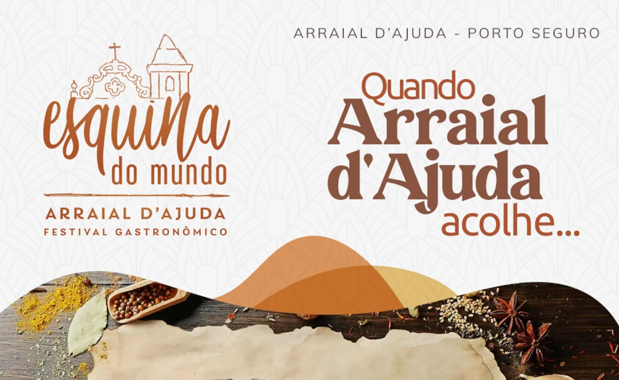 Festival Esquina do Mundo em Arraial d’Ajuda chega na sua 6ª edição e recebe o Chef Rapha Vasconcelos na sua abertura